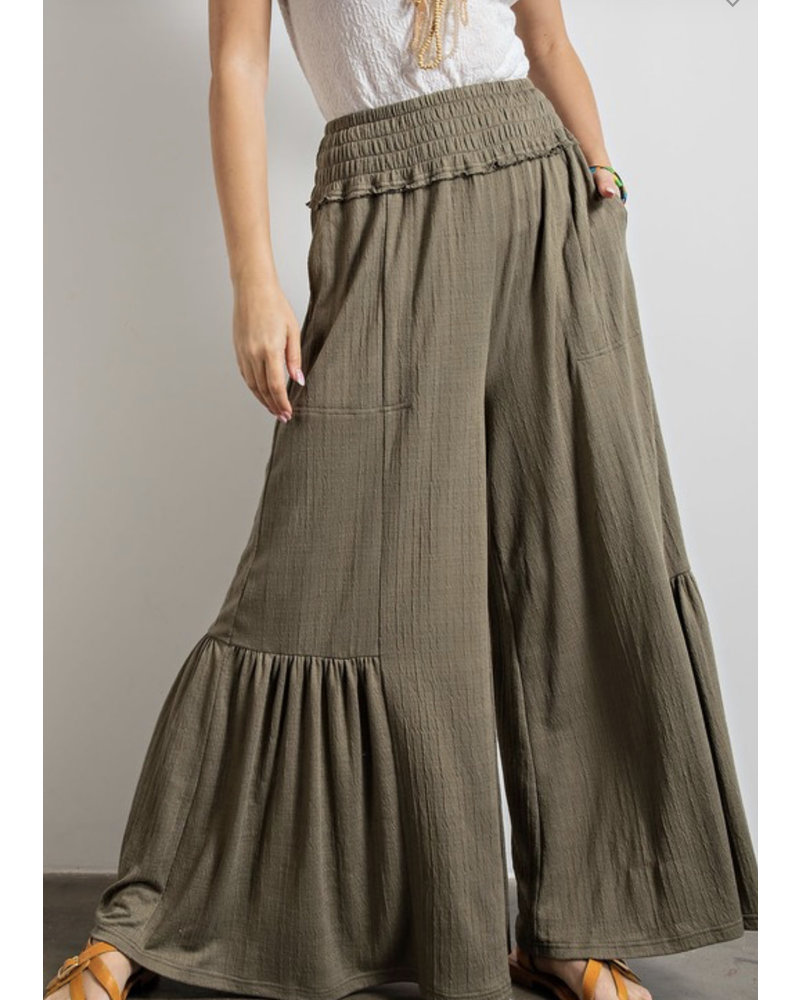 Cotton maxi pant