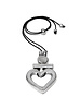 Pendentif Coeur Et Barrette