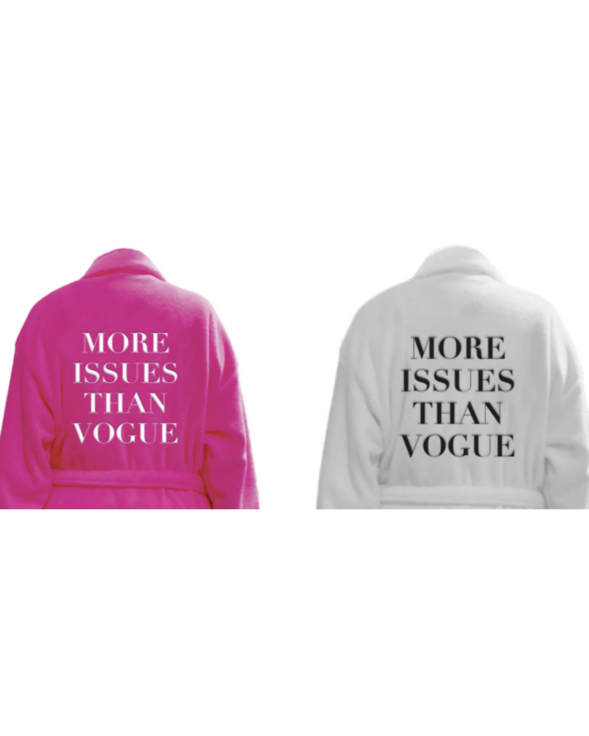 More Issues Than Vogue Luxe Robe One size