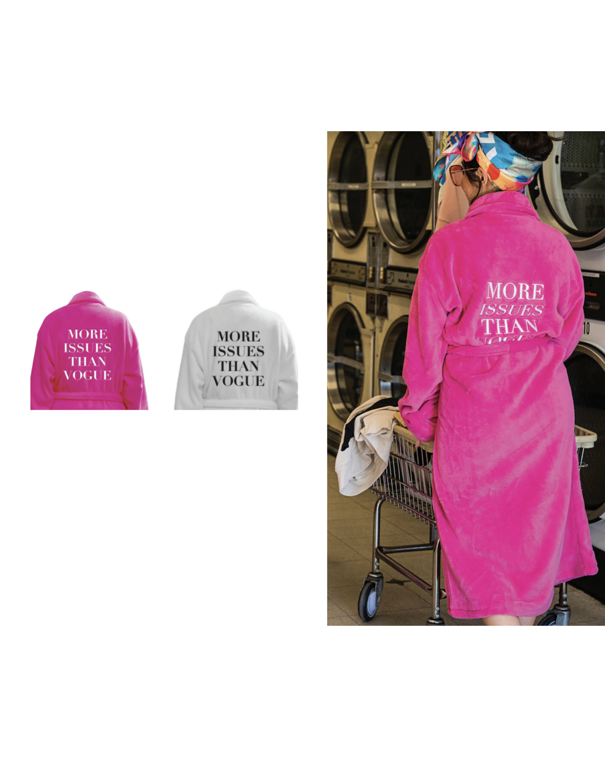 More Issues Than Vogue Luxe Robe One size