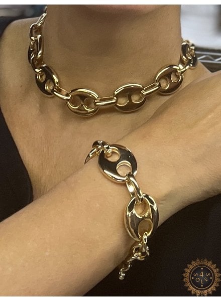 22204 big mariner gold necklace