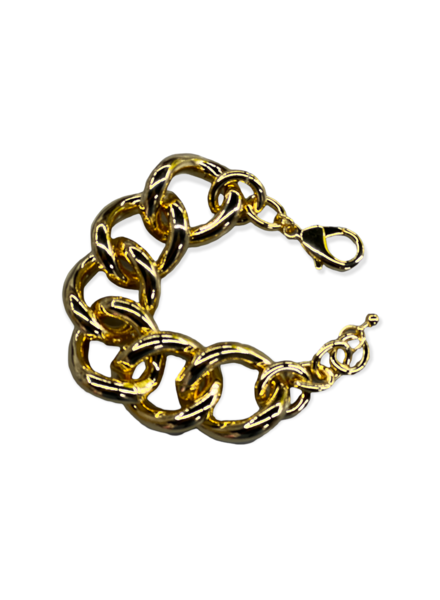 17804 big bracelet Gold