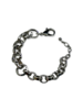 22444 silver 2 chain bracelet
