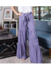 Super Swingy Wide Leg Pants with Smocked Waist and Tie