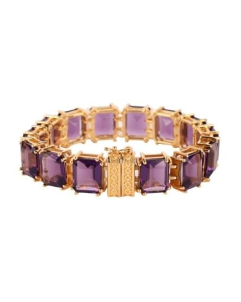 PRE - ORDER Click image to zoom DAHLIA BRACELET- AMETHYST