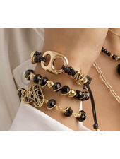 Set 3 pulseras Gucci y Solida