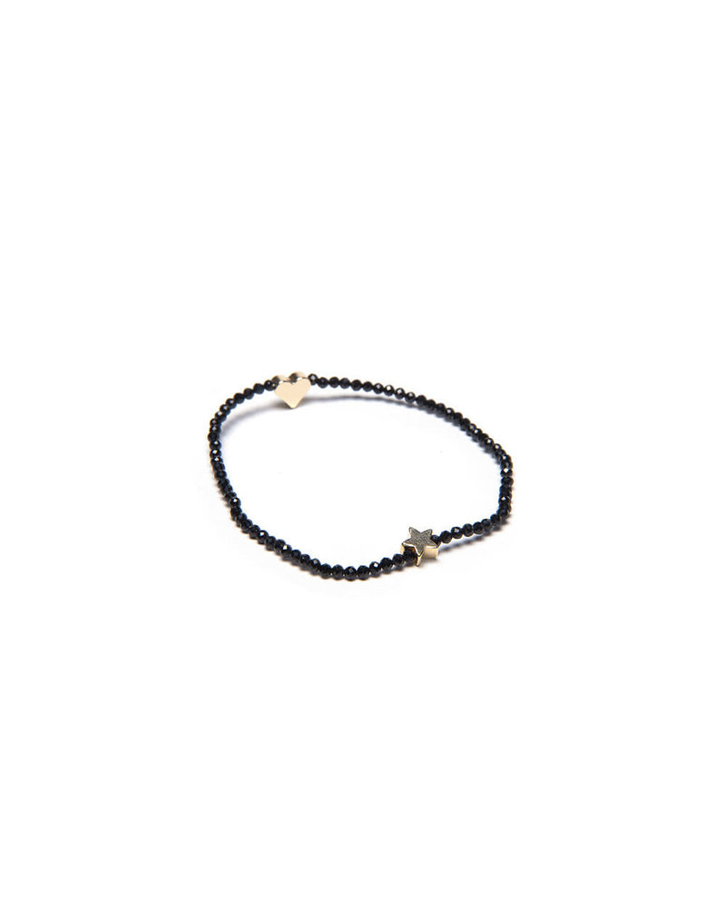 BRACCIALE EL. CUORE/STELLA GO1006