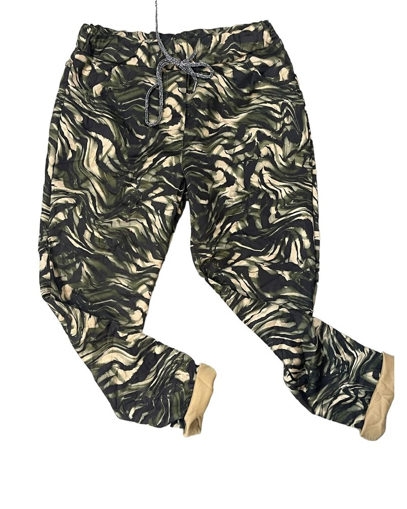 Animal Print Jogger One size 2