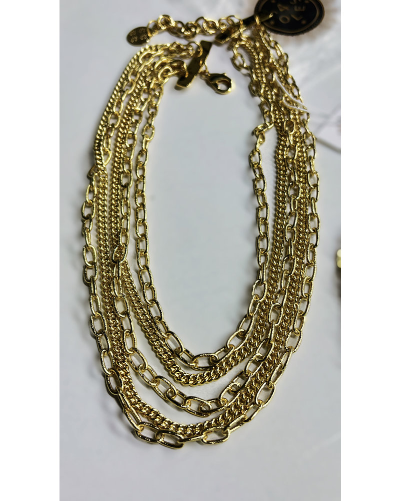 Multi layers necklace or bracelet