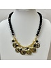 Beads Necklace Multi Coins