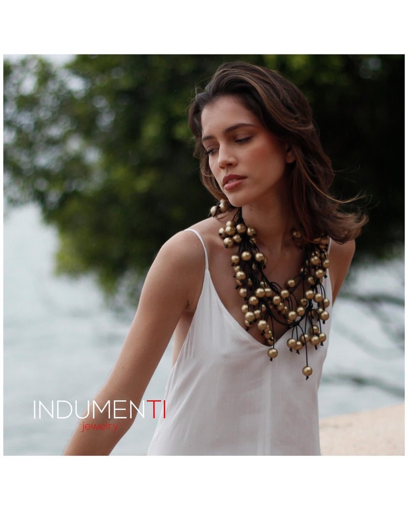 Rami Necklace Gold by Indumenti