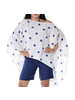 Azucar Ladies Linen Poncho One size