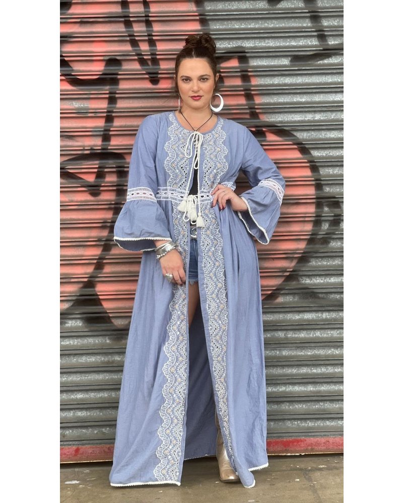 Long Sleeve Boho Kaftan