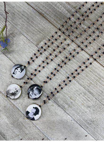 16" Classic Movie Artists Necklace