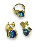 Crystal earrings/ring