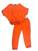 One Size Set w/  Drawstring Blouse and Pants