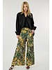 MULTI-PRINT HIGHT WAISTED PANTS