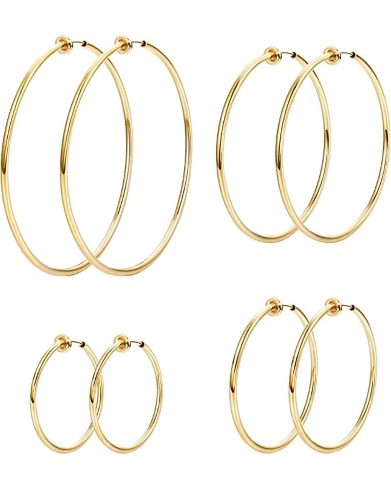 Buy Non-pierced Earrings, Unpierced Earrings, 14K Gold Filled Ear Cuff, Ear  Wrap, Earring Jackets, Minimalist Earcuff, Clip-on Earring Online in India  - Etsy