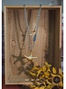 4 Soles Two Tone  Star Fish Necklace