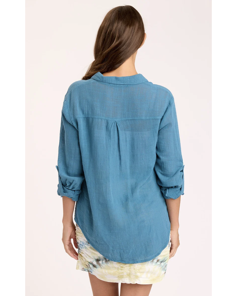 PORTER BLOUSE DENIM