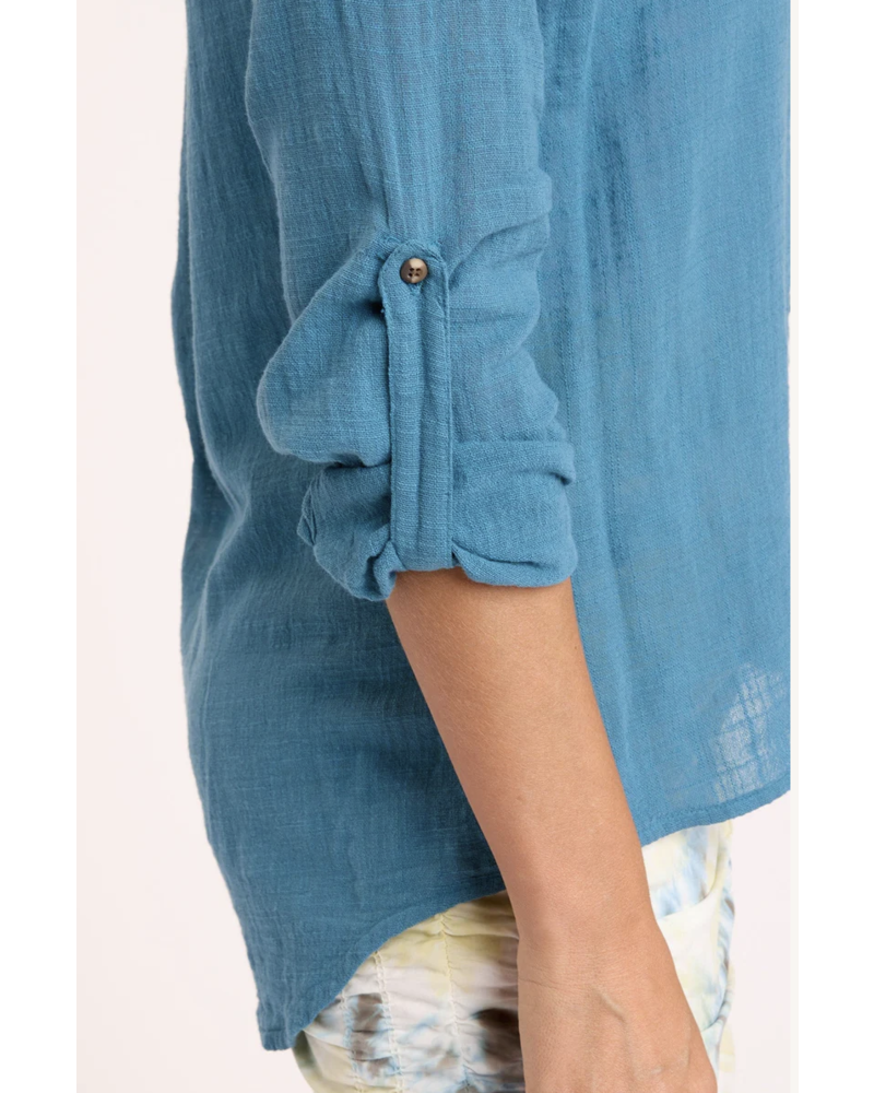 PORTER BLOUSE DENIM