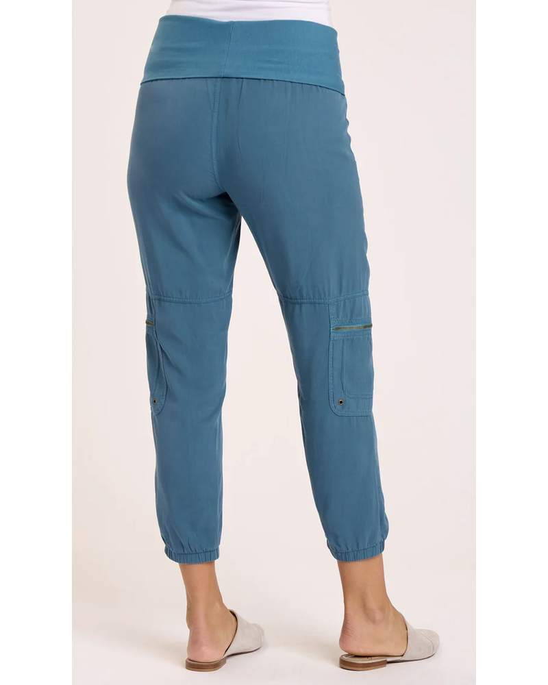 DANEZ BANDED CROP BLue