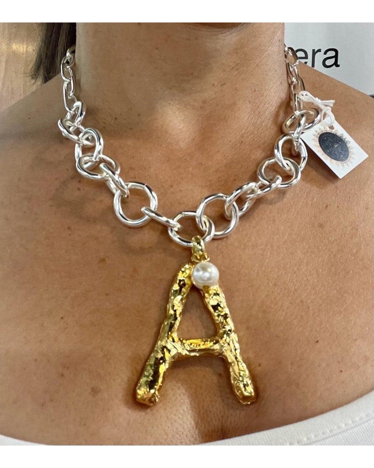 Letter Necklace by 4 soles