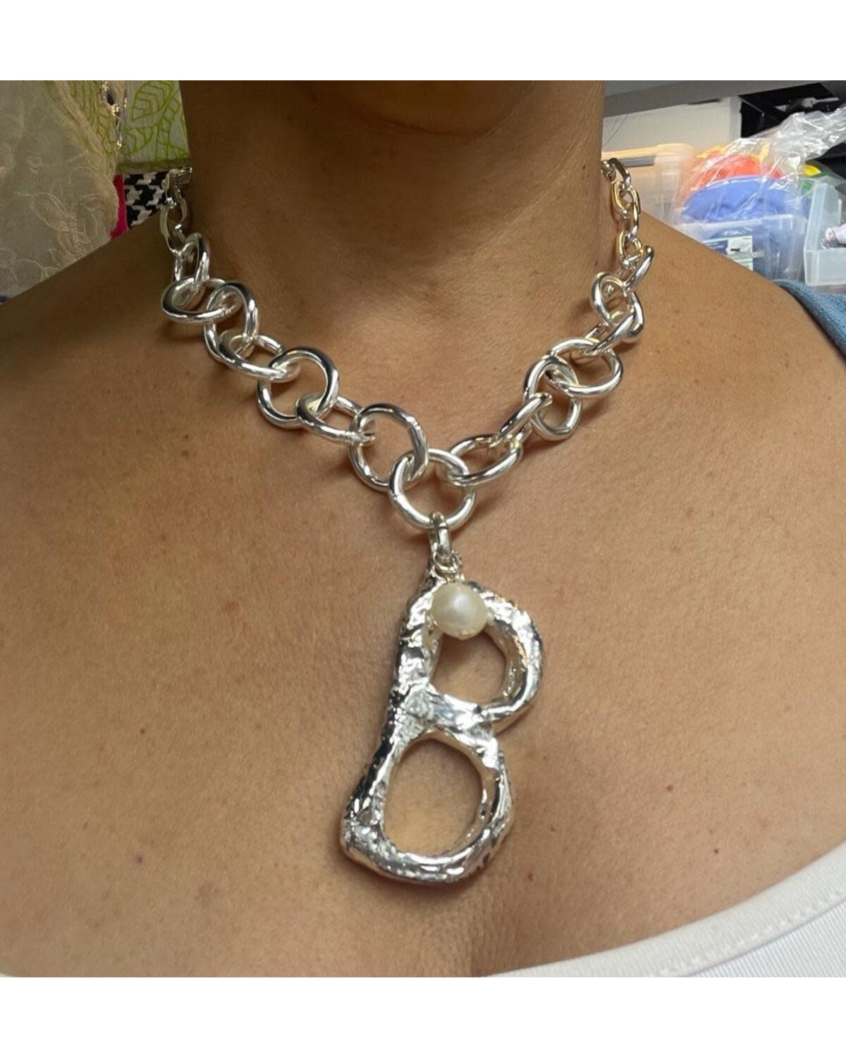 Letter Necklace by 4 soles