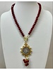 Beads Necklace with Medal