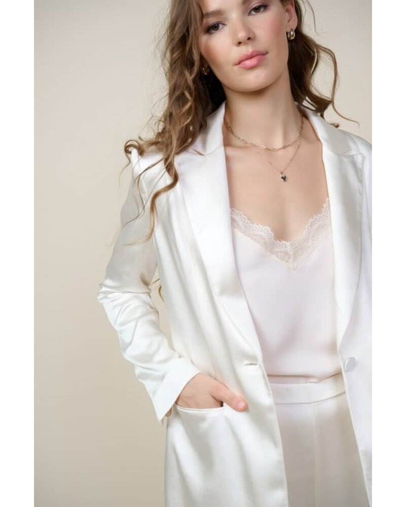 Satin Tailored Blazer & Pant