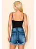 Sweetheart Shape Bodysuit with Back Zipper