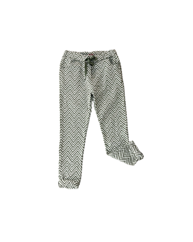 One Size Zig Zag Jogger