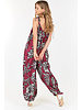 PRINT JUMPSUIT WITH BAGGY BOTTOM