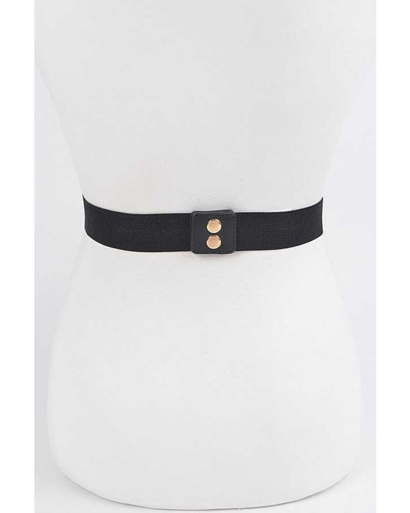 Weaved Chain Iconic Elastic Belt (more Colors)