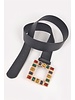 Rhinestone Gemstone Square Plus Size Belt(more Clors)