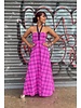 Pink Maxi Dress by Claudia Orozco