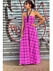 Pink Maxi Dress by Claudia Orozco