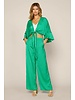 xs Satin Crop Top Set