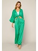 xs Satin Crop Top Set