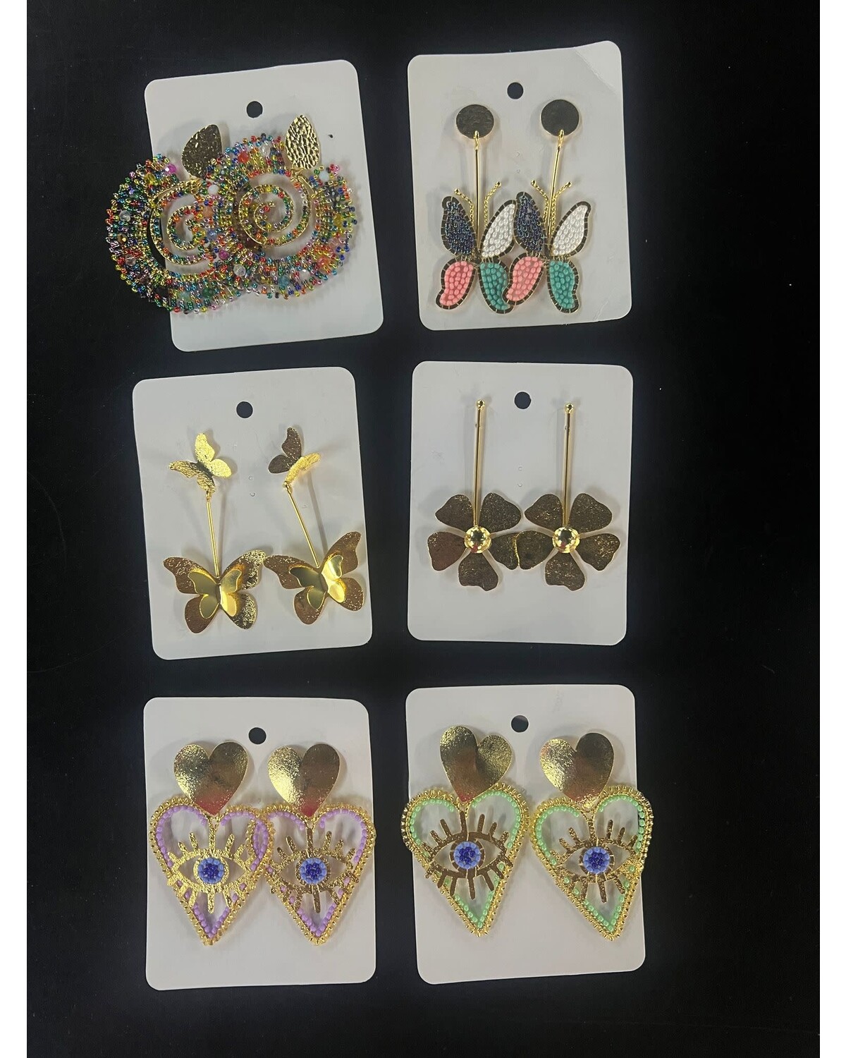Hand Made Earrings 18k