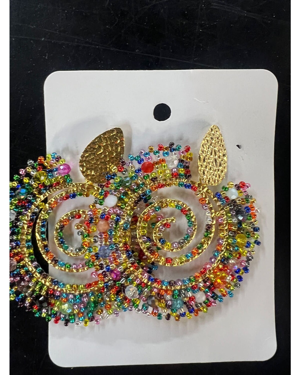 Hand Made Earrings 18k