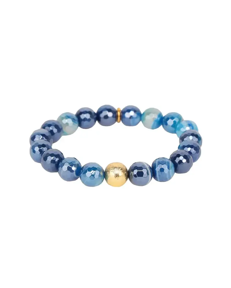 MÉLANGE BEADED BRACELET SAPPHIRE