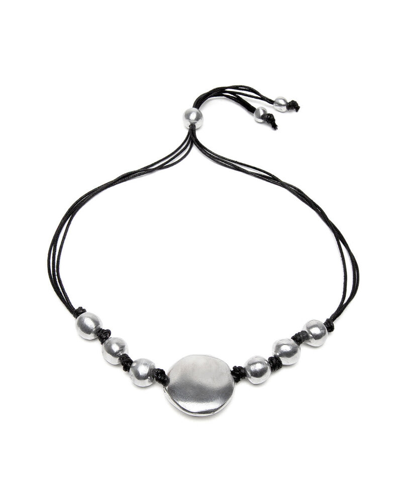 COLLIER COURT BOULES ET RONDE PLAT AL02207