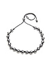 COLLIER COURT 20 BOULES MOYENNES A NOEUDS AL02211