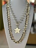 Star Key Pearl Necklace