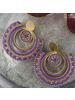 Lavender Handmade Earrings