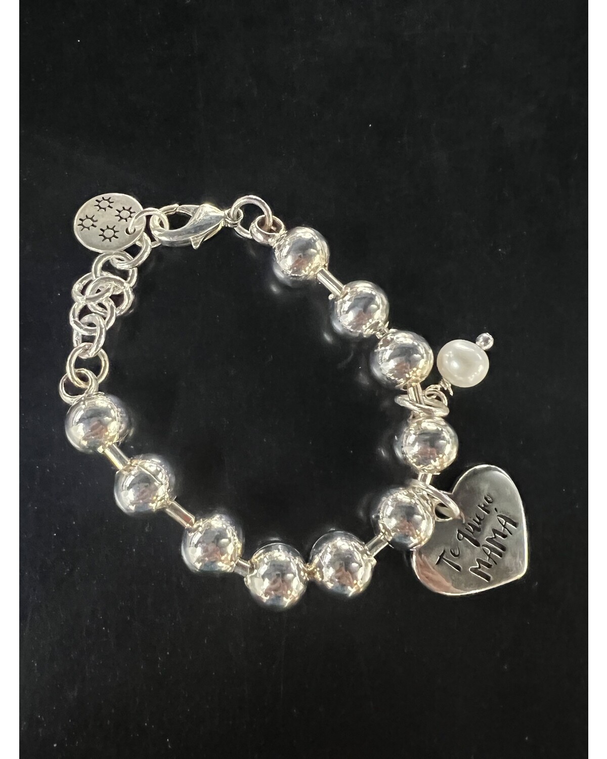 Te quiero mamá 12 m 4 soles bracelet