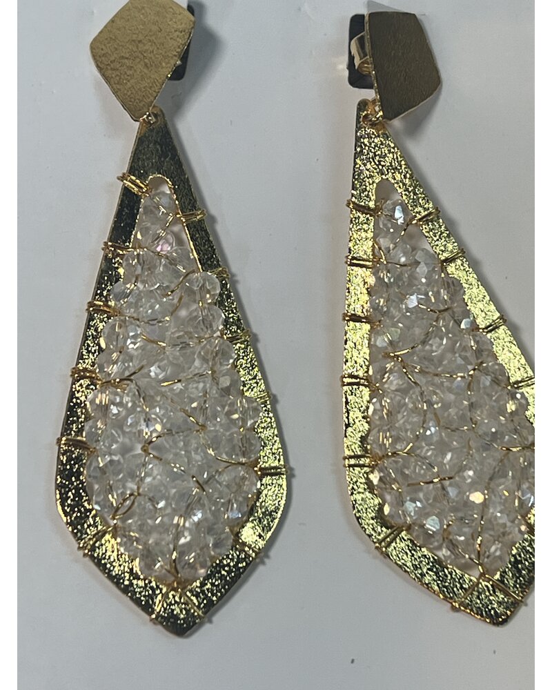Crystals earrings
