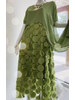 Avocado Dress2 pc Tank dress with shawl