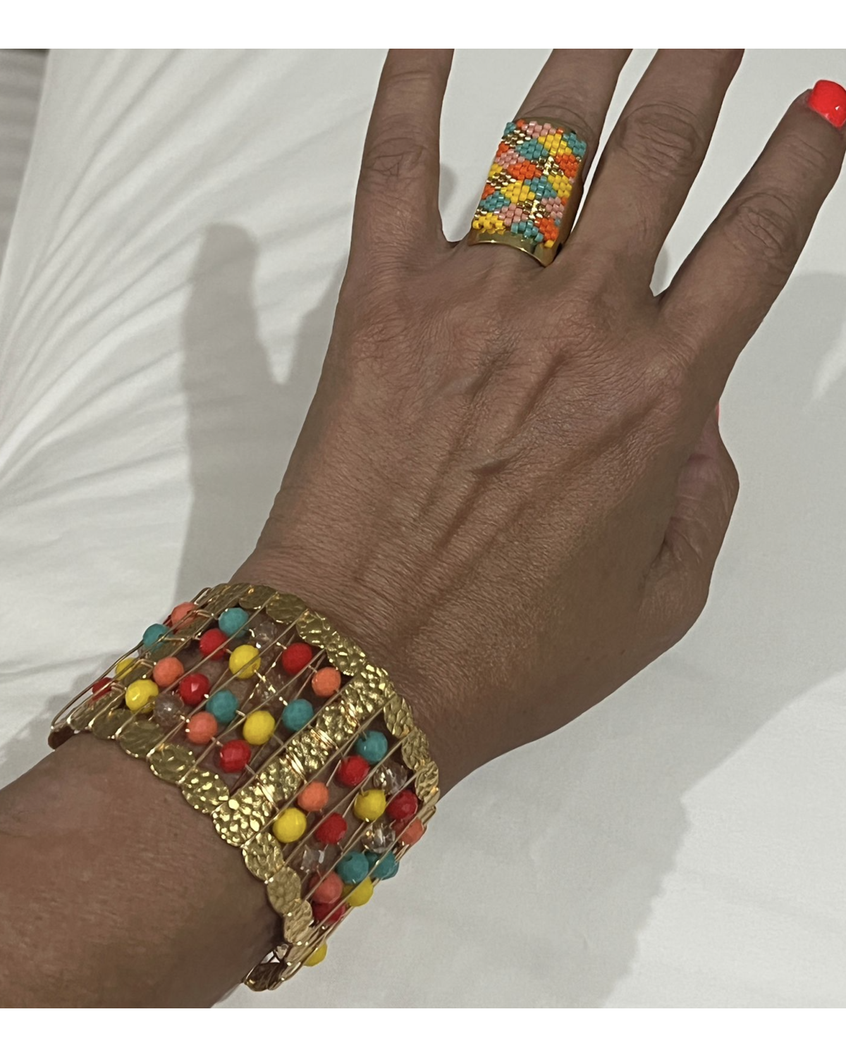 Miyuni Bracelet/Ring  Set